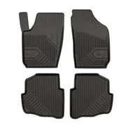 Skoda Fabia I Frogum No77 fekete 3D hótálcás TPE gumiszőnyeg szett 77407107