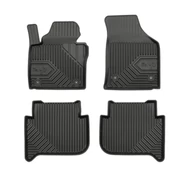 VW Volkswagen Touran I Frogum No77 fekete 3D hótálcás TPE gumiszőnyeg szett 77407183