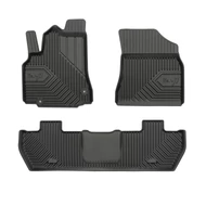 Peugeot Partner II Frogum No77 fekete 3D hótálcás TPE gumiszőnyeg szett 77407251