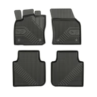 Skoda Kodiaq Frogum No77 fekete 3D hótálcás TPE gumiszőnyeg szett 77407275