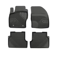 Ford Focus II Frogum No77 fekete 3D hótálcás TPE gumiszőnyeg szett 77407282