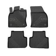 VW Volkswagen Tiguan II Frogum No77 fekete 3D hótálcás TPE gumiszőnyeg szett 77407343