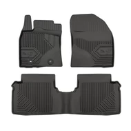 Toyota Avensis III Frogum No77 fekete 3D hótálcás TPE gumiszőnyeg szett 77407398