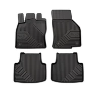 VW Volkswagen Passat B8 Frogum No77 fekete 3D hótálcás TPE gumiszőnyeg szett 77407626