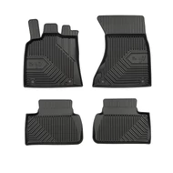 Porsche Macan Frogum No77 fekete 3D hótálcás TPE gumiszőnyeg szett 77407763
