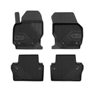 Volvo S80 II - V70 III - XC70 II Frogum No77 fekete 3D hótálcás TPE gumiszőnyeg szett 77407855
