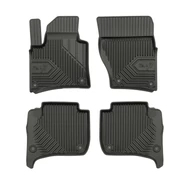 VW Volkswagen Touareg II Frogum No77 fekete 3D hótálcás TPE gumiszőnyeg szett 77408265