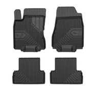 Nissan X-Trail II Frogum No77 fekete 3D hótálcás TPE gumiszőnyeg szett 77408531