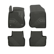 Peugeot 208 I - 2008 I Frogum No77 fekete 3D hótálcás TPE gumiszőnyeg szett 77408753