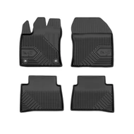 Toyota Prius IV Frogum No77 fekete 3D hótálcás TPE gumiszőnyeg szett 77408807