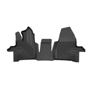 Ford Transit Custom 2üléses 1.sor Frogum No77 fekete 3D hótálcás TPE gumiszőnyeg szett 77409408