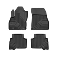 Fiat Qubo Frogum No77 fekete 3D hótálcás TPE gumiszőnyeg szett 77409477