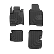 Fiat Panda III Frogum No77 fekete 3D hótálcás TPE gumiszőnyeg szett 77426528