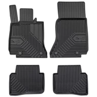 Mercedes Benz W206 Frogum No77 fekete 3D hótálcás TPE gumiszőnyeg szett 77412521