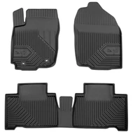 Toyota RAV4 IV Hybrid Frogum No77 fekete 3D hótálcás TPE gumiszőnyeg szett 77425743