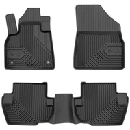 Citroen DS5 - DS 5 No77 fekete 3D hótálcás TPE gumiszőnyeg szett 77427211