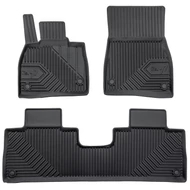 Mercedes Benz EQS SUV Frogum No77 fekete 3D hótálcás TPE gumiszőnyeg szett 77429406