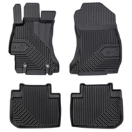Subaru Forester IV Frogum No77 fekete 3D hótálcás TPE gumiszőnyeg szett 77429796