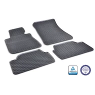 BMW E81 E82 E84 X1 E87 E88 Geyer &amp; Hosaja Prémium fekete gumiszőnyeg szett