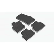 Volkswagen Tiguan III Geyer Prémium fekete gumiszőnyeg szett patenttal