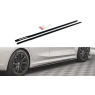 BMW G20 G21 M-pack 2018-2022 Maxton Design lakkozott fekete küszöb spoiler V2