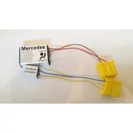 Mercedes type4 6pines ülésfoglaltság érzékelő emulátor + 6pines öv emulátor