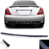 Mercedes Benz R171 SLK-osztály coupe cabrio AMG stílusú lakkozott fekete csomagtartó spoiler