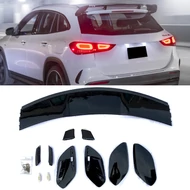 Mercedes Benz H247 GLA 45 AMG stílusú lakkozott fekete csomagtartó spoiler