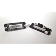 Mercedes Benz ML W164 X164 R W251 fehér SMD LED rendszámtábla világítás