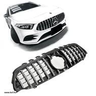 Mercedes Benz W177 V177 A-osztály 2018-2023 króm - fekete hűtőrács Panamerica AMG GT stílusban 360fok
