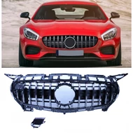 Mercedes Benz C190 AMG GT 2ajtós 2014-2017 króm - lakk fekete hűtőrács Panamerica AMG GT stílusban