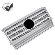 Mercedes Benz G-osztály W463 1990-2018 szatén ezüst hűtőrács