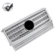 Mercedes Benz G-osztály W463 1990-2018 szatén ezüst - króm hűtőrács