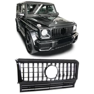 Mercedes Benz G-osztály W463 1990-2018 króm - lakkozott fekete hűtőrács Panamerica AMG GT stílusban