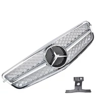 Mercedes Benz W204 króm hűtőrács C63 AMG stílusban