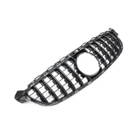 Mercedes Benz W205 C205 C-osztály C63AMG 2014-2021 lakkozott fekete hűtőrács Panamerica AMG GT stílusban