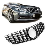 Mercedes Benz W207 C207 A207 2009-2013 króm - fekete hűtőrács Panamerica AMG GT stílusban