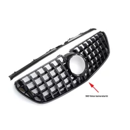 Mercedes Benz V-osztály W447 2014-2019 lakkozott fekete hűtőrács Panamerica AMG GT stílusban