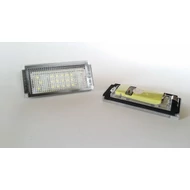 Mini Cooper R50 R52 Cabrio R53 fehér SMD LED rendszámtábla világítás