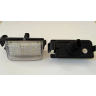 Nissan - Infiniti fehér SMD LED rendszámtábla világítás Versa GT-R R35 350Z 370Z G35 G37, több más típushoz is jó
