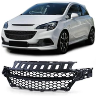 Opel Corsa E 2014- matt fekete embléma mentes hűtőrács