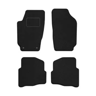 Skoda Fabia I 1999-2007 fekete velúrszőnyeg szett (patentos)