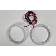 Univerzális 90mm 240SMD LED OPAL fehér angel eye szett