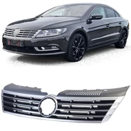 VW Volkswagen CC 2012-2017 króm - fekete hűtőrács