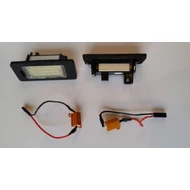 VW GOLF PLUS VI Variant Jetta A6 Passat Variant Sharan 7N Touran GP2 Touareg II fehér SMD LED rendszámtábla világítás
