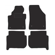 VW Volkswagen Touran 2003-2010 fekete oválispatentos velúrszőnyeg szett