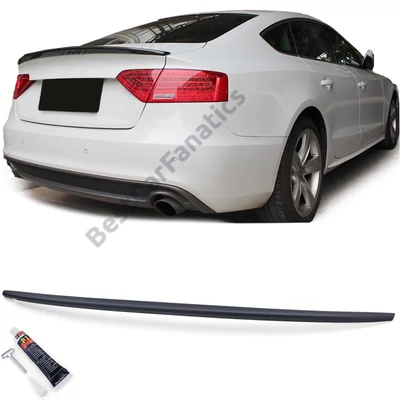 AUDI A5 8T Sportback matt fekete ABS műanyag csomagtartó spoiler