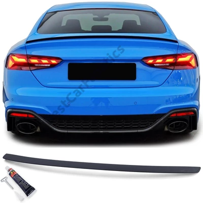 AUDI A5 S5 RS5 F5 Sportback matt fekete ABS műanyag csomagtartó spoiler