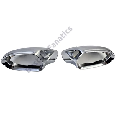 AUDI A6 C7 4G 2011-2015 matt alumínium külső visszapillantó tükörborítás (sávtartóshoz)