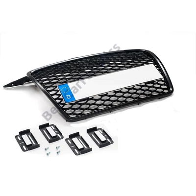 AUDI A3 8P 2005-2008 RS stílusú fényes fekete hűtőrács